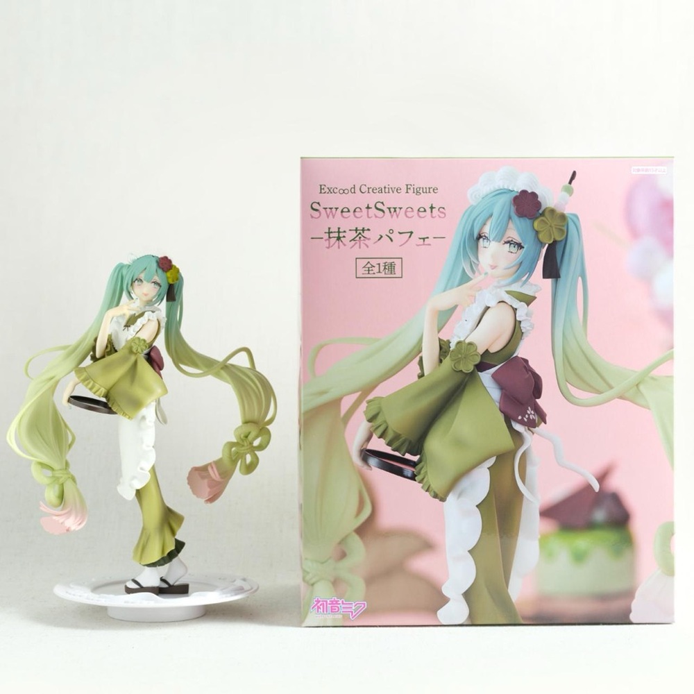 Hatsune Miku Figure Sweet Sweets Matcha Parfait | FuRyu | NIB